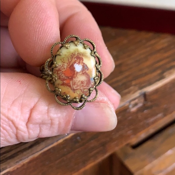 Vintage adjustable sized rings - Picture 4 of 8